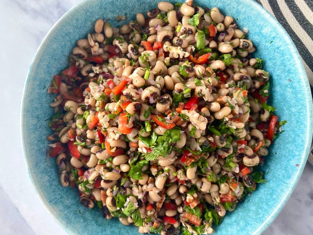 Black-eyed pea (bean) salad