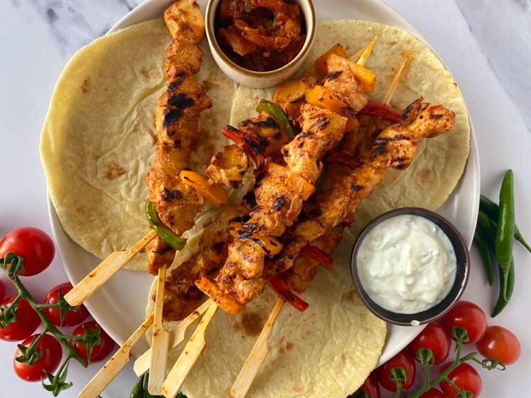 The ultimate chicken shish kebab