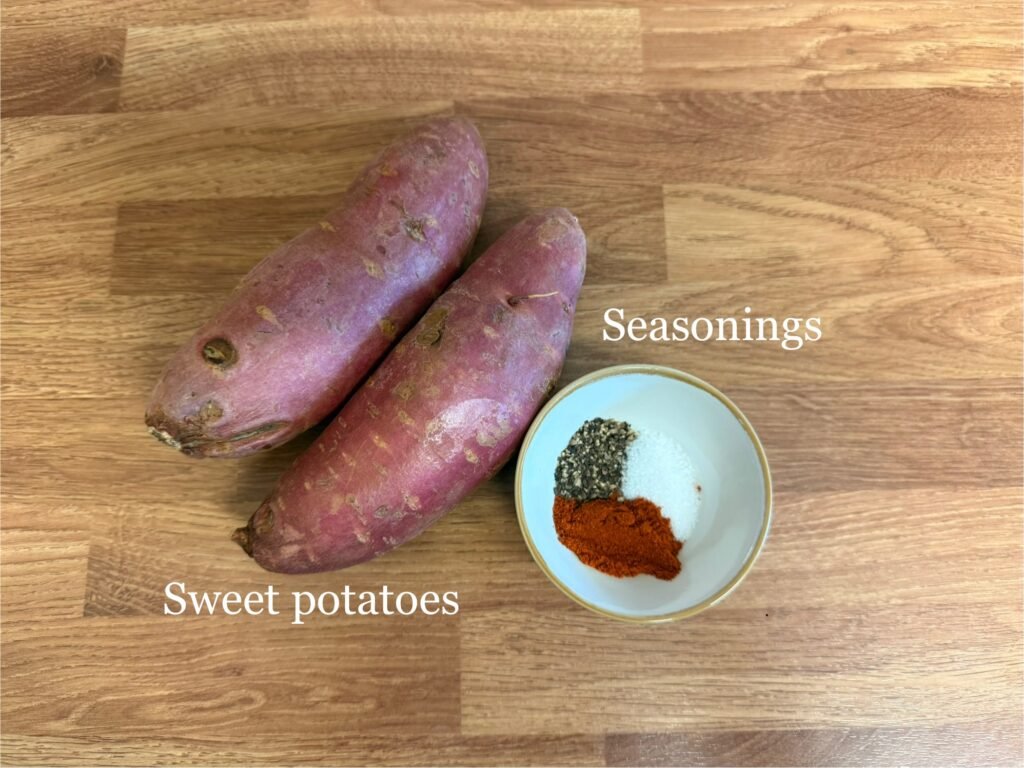 Sweet potato fries air fryer recipe