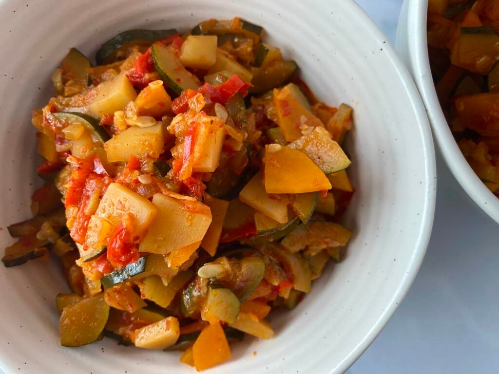 Courgette & Vegetable Stew recipe