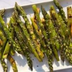 Healthy and homemade grilled asparagus recipe and key techniques for best way to cook asparagus.